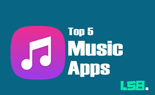 top 5 music apps